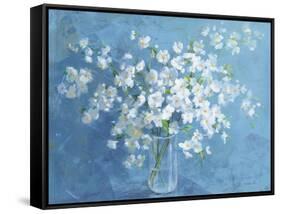 Fresh White Bouquet-Danhui Nai-Framed Stretched Canvas