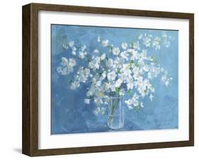 Fresh White Bouquet-Danhui Nai-Framed Art Print