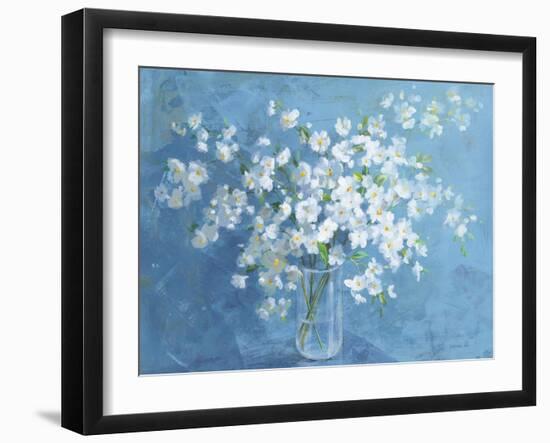 Fresh White Bouquet-Danhui Nai-Framed Art Print