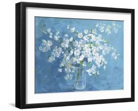 Fresh White Bouquet-Danhui Nai-Framed Art Print