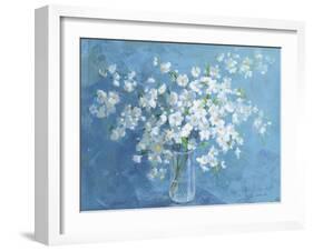 Fresh White Bouquet-Danhui Nai-Framed Art Print