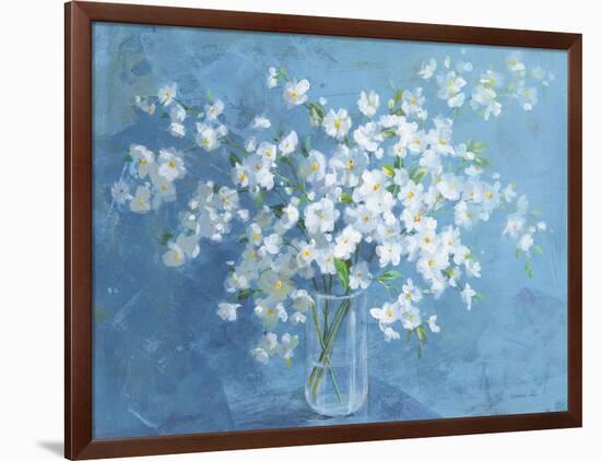 Fresh White Bouquet-Danhui Nai-Framed Art Print