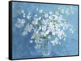 Fresh White Bouquet-Danhui Nai-Framed Stretched Canvas