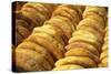 Freshly Baked Bread, Rabat, Morocco, North Africa, Africa-Neil Farrin-Stretched Canvas