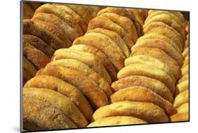 Freshly Baked Bread, Rabat, Morocco, North Africa, Africa-Neil Farrin-Mounted Photographic Print