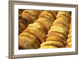 Freshly Baked Bread, Rabat, Morocco, North Africa, Africa-Neil Farrin-Framed Photographic Print