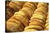 Freshly Baked Bread, Rabat, Morocco, North Africa, Africa-Neil Farrin-Stretched Canvas