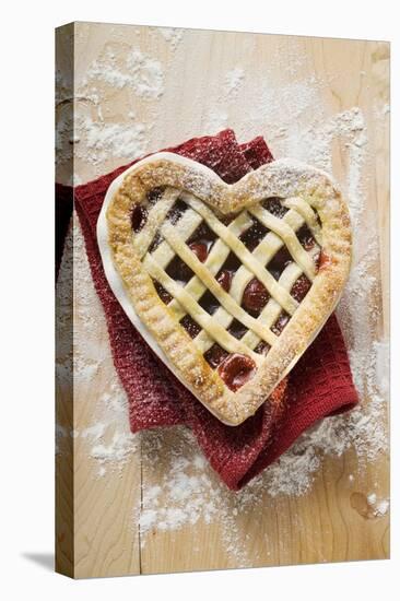 Freshly-Baked Cherry Pie-Foodcollection-Stretched Canvas