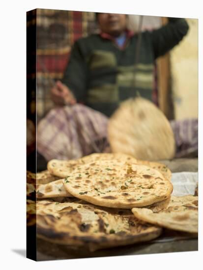 Freshly Baked Tandoori Roti in Amritsar, Punjab, India-David H^ Wells-Stretched Canvas