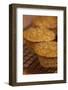 Freshly baked zucchini muffins cooling on a wire rack-Janet Horton-Framed Photographic Print