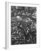 Freshman Orientation Meeting at Harvard-Alfred Eisenstaedt-Framed Photographic Print