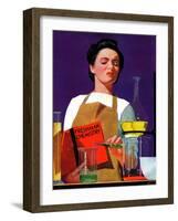 "Freshmen Chemistry," May 4, 1940-John Hyde Phillips-Framed Giclee Print