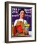 "Freshmen Chemistry," Saturday Evening Post Cover, May 4, 1940-John Hyde Phillips-Framed Giclee Print