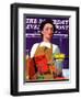 "Freshmen Chemistry," Saturday Evening Post Cover, May 4, 1940-John Hyde Phillips-Framed Giclee Print