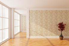 Empty New Room with Big Window-FreshPaint-Photographic Print