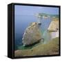 Freshwaster Bay, Isle of Wight, England, UK-Roy Rainford-Framed Stretched Canvas