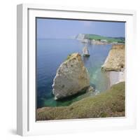 Freshwaster Bay, Isle of Wight, England, UK-Roy Rainford-Framed Photographic Print