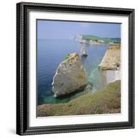 Freshwaster Bay, Isle of Wight, England, UK-Roy Rainford-Framed Photographic Print