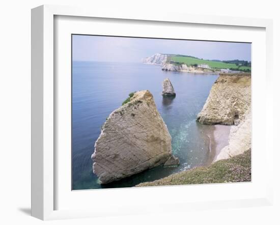Freshwater Bay, Isle of Wight, England, United Kingdom-Roy Rainford-Framed Photographic Print