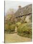 Freshwater Cottage-Helen Allingham-Stretched Canvas