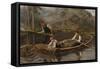 Freshwater fishing, 1919-Jahn Ekenaes-Framed Stretched Canvas