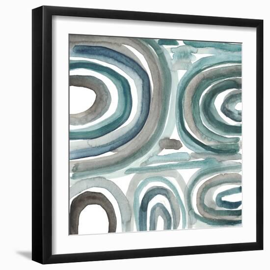 Freshwater Tide V-Chariklia Zarris-Framed Art Print