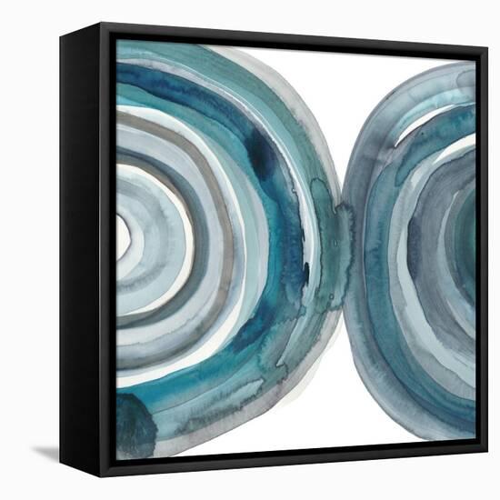 Freshwater Tide VII-Chariklia Zarris-Framed Stretched Canvas