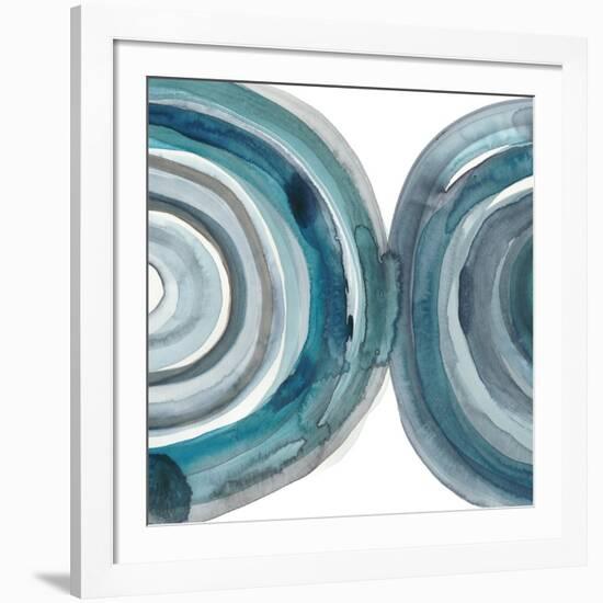 Freshwater Tide VII-Chariklia Zarris-Framed Art Print