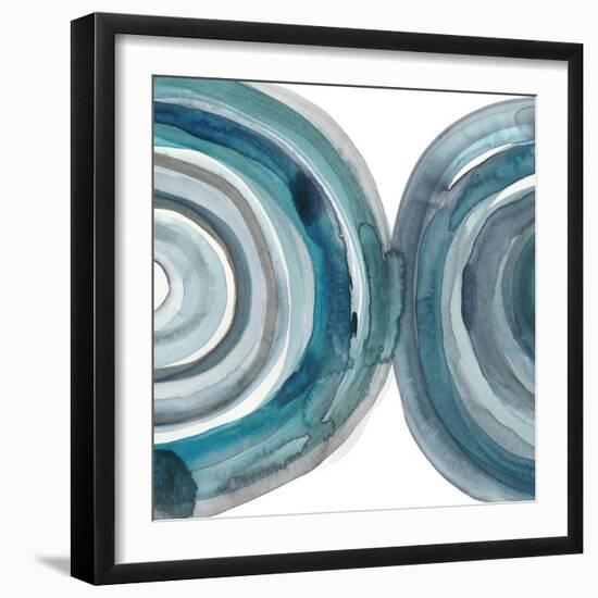 Freshwater Tide VII-Chariklia Zarris-Framed Art Print