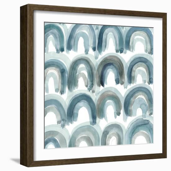 Freshwater Tide VIII-Chariklia Zarris-Framed Art Print