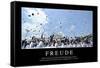 Freude: Motivationsposter Mit Inspirierendem Zitat-null-Framed Stretched Canvas