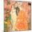 Freunddinnen-Gustav Klimt-Mounted Art Print