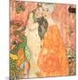 Freunddinnen-Gustav Klimt-Mounted Art Print