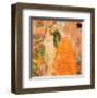 Freundinnen-Gustav Klimt-Framed Art Print