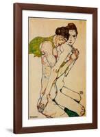 Freundschaft, 1912-Egon Schiele-Framed Art Print