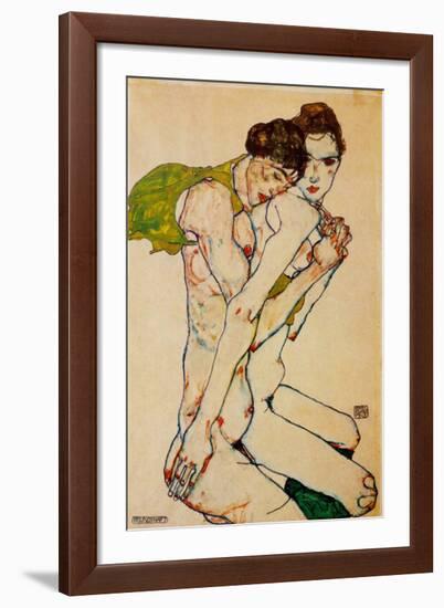 Freundschaft, 1912-Egon Schiele-Framed Art Print