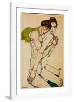 Freundschaft, 1912-Egon Schiele-Framed Art Print