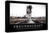 Freundschaft: Motivationsposter Mit Inspirierendem Zitat-null-Stretched Canvas