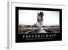 Freundschaft: Motivationsposter Mit Inspirierendem Zitat-null-Framed Photographic Print