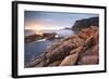 Freycinet National Park, Tasmania, Australia. Sunrise over the Coastline-Matteo Colombo-Framed Photographic Print