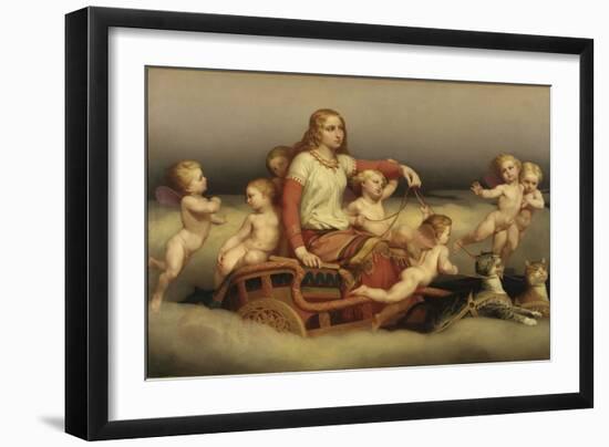 Freyja Recherche Son Mari Disparu - Freya Seeking Her Husband, by Blommer, Nils Jakob (1816-1853).-Nils Blommer-Framed Giclee Print