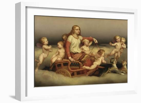 Freyja Recherche Son Mari Disparu - Freya Seeking Her Husband, by Blommer, Nils Jakob (1816-1853).-Nils Blommer-Framed Giclee Print