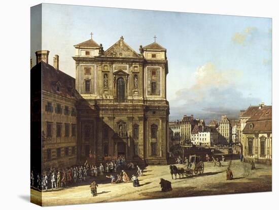 Freyung Square from North-East, Vienna-Bernardo Bellotto-Stretched Canvas