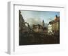 Freyung Square from the South-East, 1758-1761, Vienna, Austria-Bernardo Bellotto-Framed Giclee Print