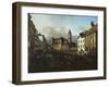 Freyung Square from the South-East, 1758-1761, Vienna, Austria-Bernardo Bellotto-Framed Giclee Print