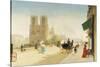 Friant, One Summer Day near Notre-Dame-null-Stretched Canvas