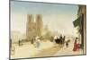 Friant, One Summer Day near Notre-Dame-null-Mounted Giclee Print