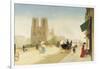 Friant, One Summer Day near Notre-Dame-null-Framed Giclee Print