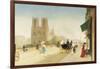 Friant, One Summer Day near Notre-Dame-null-Framed Giclee Print