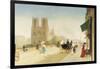 Friant, One Summer Day near Notre-Dame-null-Framed Giclee Print